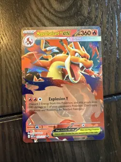 Mega Charizard Y ex 022/217 Double Rare Ascended Heroes Pokemon NM - Image 1