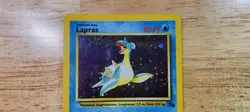 Pokemon TCG Lapras 10/62 Fossil Holo Rare Unlimited Edition 80 HP 1999 Italian - Image 2