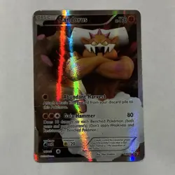 Pokemon Landorus BW43 Black & White Promo Holo Basic 110 HP Gaia Hammer (80) - Image 1