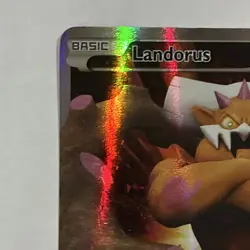 Pokemon Landorus BW43 Black & White Promo Holo Basic 110 HP Gaia Hammer (80) - Image 5