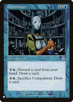 Compulsion - Near Mint MTG The List - Image 1