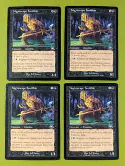 Nightscape Familiar x4 Planeshift 4x Playset Magic the Gathering MTG - Image 1