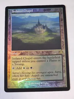 MTG - Isolated Chapel FOIL Retro Frame - Dominaria Remastered - Image 1