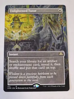MTG - Enlightened Tutor Borderless - Dominaria Remastered - Image 1