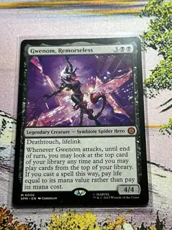 Gwenom, Remorseless - MTG SPM Marvel's Spider Man - NM/MINT - Image 2