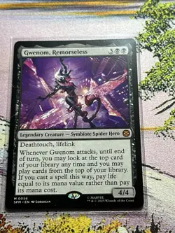 Gwenom, Remorseless - MTG SPM Marvel's Spider Man - NM/MINT - Image 3