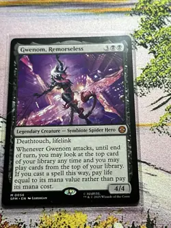 Gwenom, Remorseless - MTG SPM Marvel's Spider Man - NM/MINT - Image 4