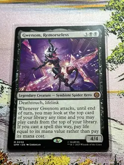 Gwenom, Remorseless - MTG SPM Marvel's Spider Man - NM/MINT - Image 5