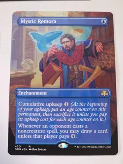 MTG - Mystic Remora Borderless - Dominaria Remastered - Image 1
