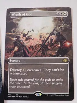 MTG - Wrath of God Borderless - Dominaria Remastered - Image 1