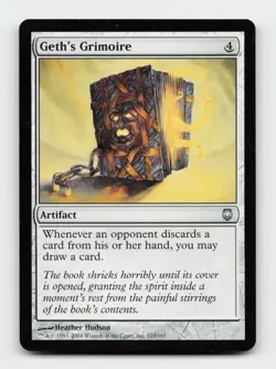 Geth's Grimoire 123 Uncommon Darksteel Magic: The Gathering Cards - Image 1