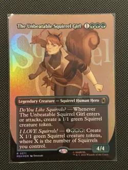 The Unbeatable Squirrel Girl (371) - Foil - Marvel Super Heroes (MSH) - NM - Image 1