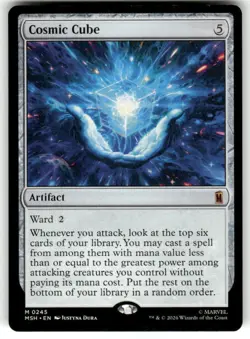 Cosmic Cube 245 Mythic Marvel Super Heroes Magic: The Gathering Near Mint - Image 1