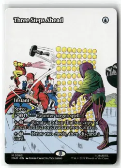 Three Steps Ahead (Borderless) 62 Marvel Universe Eternal-Legal Magic: NM - Image 1