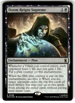 Doom Reigns Supreme 96 Rare Marvel Super Heroes Magic: The Gathering Near Mint - Image 1