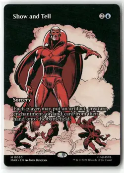 Show and Tell (Borderless) 60 Marvel Universe Eternal-Legal Magic: NM - Image 1