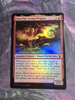 Iron Fist, Living Weapon Marvel Super Heroes Foil - Image 1