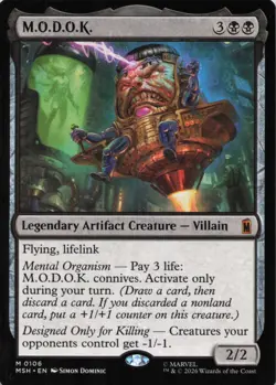 M.O.D.O.K. 106 MYTHIC MARVEL SUPER HEROES MTG NM/M - Image 1