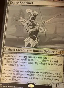 (NM) Esper Sentinel (Showcase) Modern Horizons 2 FOIL - Image 2