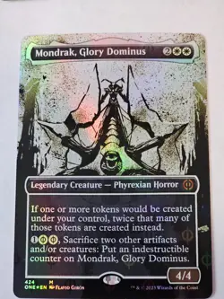 MTG - Mondrak, Glory Dominus FOIL Step and Compleat - Phyrexia All Will Be One - Image 1
