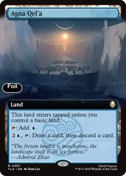 Agna Qel'a (Extended Art) Foil 387 Avatar: The Last Airbender NM EN - Image 1