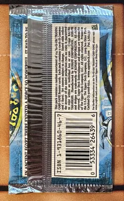 Yugioh! 2002 Legend Of Blue Eyes White Dragon Booster Pack - Factory Sealed - Image 2