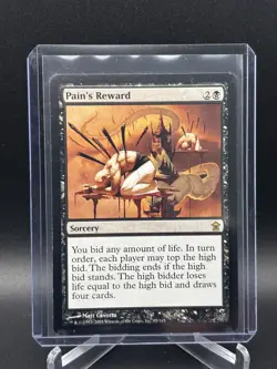 MTG Pain's Reward - Saviors of Kamigawa Regular Rare LP - Image 1