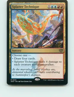 Splatter Technique - R231 - MTG - Secrets of Strixhaven (SOS) - Image 1