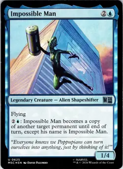 Impossible Man 625 Commander: Marvel Super Heroes Magic: The Gathering Foil NM - Image 1