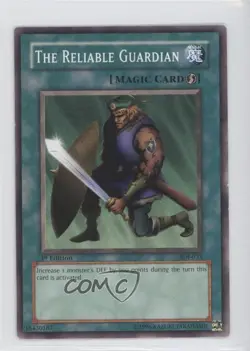 The Reliable Guardian 1st Ed. YuGiOh Starter Deck Joey #SDJ-033 2003 READ - Image 1