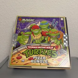 Pizza Bundle Teenage Mutant Ninja Turtles TMT MTG New Sealed - Image 1