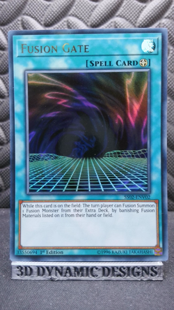| Yugioh Fusion Gate SS02-ENV02 1st Edition Ultra Rare NM 🔥 | - Image 1