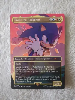 Sonic the Hedgehog MTG Secret Lair - Image 1