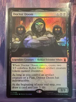 Marvel MtG, Doctor Doom Foil MSH 0095 Mythic - Image 1