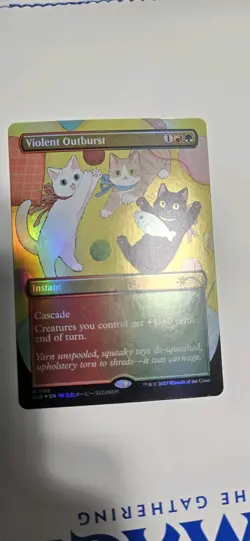 Violent Outburst Secret Lair Drop Foil - Image 1