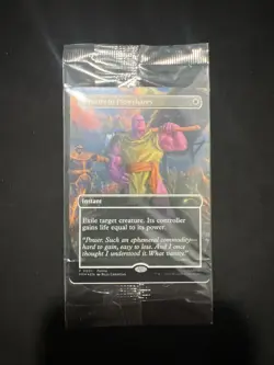 Magic the Gathering Thanos PSA Magazine Promo Swords To Plowshares Marvel - Image 1