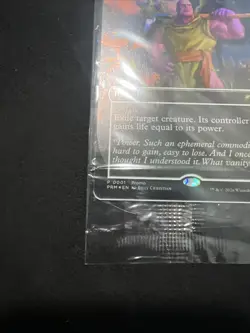 Magic the Gathering Thanos PSA Magazine Promo Swords To Plowshares Marvel - Image 2