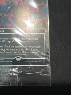 Magic the Gathering Thanos PSA Magazine Promo Swords To Plowshares Marvel - Image 3