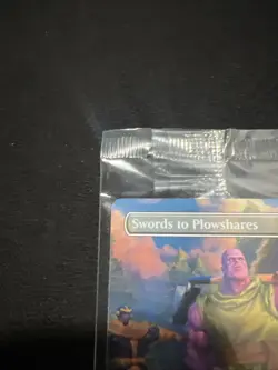 Magic the Gathering Thanos PSA Magazine Promo Swords To Plowshares Marvel - Image 5