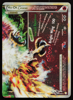 LP! Ho-Oh Legend (Bottom) 112/123 Heartgold & Soulsilver Holo - Image 1