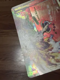 LP! Ho-Oh Legend (Bottom) 112/123 Heartgold & Soulsilver Holo - Image 2