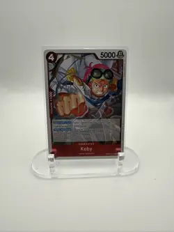 One Piece Card Game Koby PRB02-001 Rare Foil English Edition - Image 1