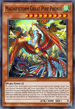 DOOD-EN017 Radiant Typhoon Fonix, the Great Flame Starlight Rare YuGiOh Preorder - Image 1