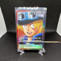 Sabo AA Leader OP13-004 Carrying on His Will One Piece TCG NM, English - Image 1