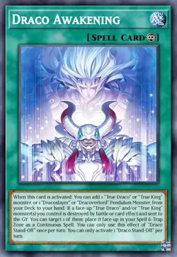 DOOD-EN064 Draco Awakening Starlight Rare 1st Ed YuGiOh Preorder - Image 1