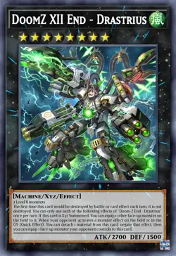 DOOD-EN045 DoomZ XII End - Drastrius Starlight Rare 1st Ed YuGiOh Preorder - Image 1
