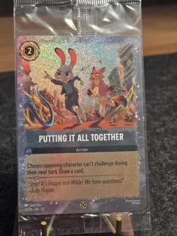 Sealed Putting It All Together- Zootopia 2 Movie Promo Disney Lorcana 27/P3 - Image 1