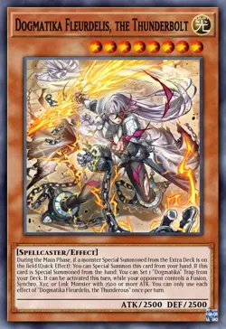 DOOD-EN026 Dogmatika Fleurdelis, the Thunderbolt Starlight Rare YuGiOh Preorder - Image 1