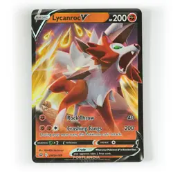 Pokemon - Lycanroc V - SWSH199 - Black Star Promo - Half Art Card - Image 1