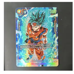 Bandai Dragon Ball Super Son Goku FB02-119 SR Foil Battle Card 25000 Power EN - Image 1